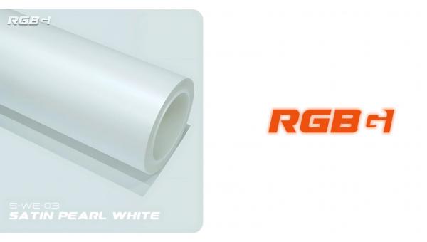 Satin Pearl White Satin Pearl White