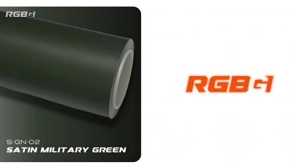 Satin Military Green Satin Military Green