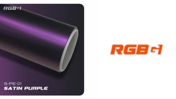 Satin Purple Satin Purple