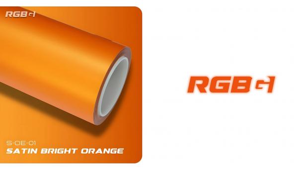 Satin Bright Orange Satin Bright Orange